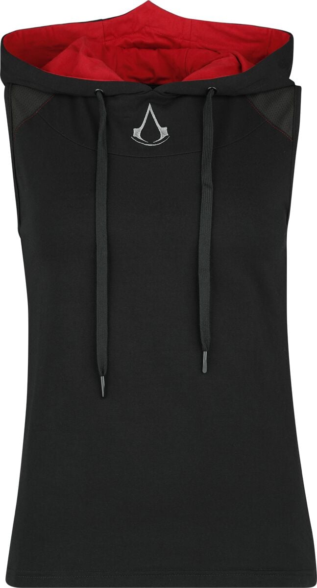 4068143077378 - Assassins Creed Ezio Top schwarz in XL