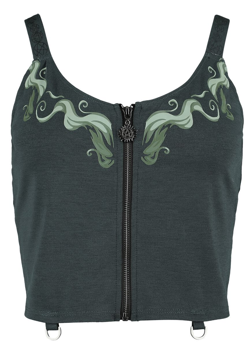 4068143080545 - Witchy Vibes Top petrol in XL