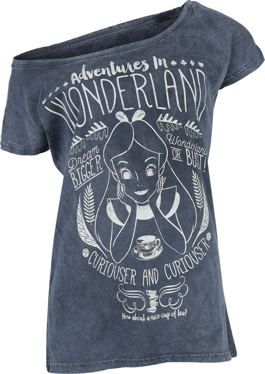 4068143084390 - Adventures In Wonderland T-Shirt blau in S