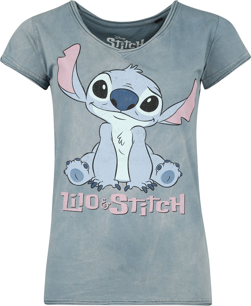 4068143084994 - Stitch T-Shirt blau in XXL 4068143084994 - Stitch T-Shirt blau in XXL