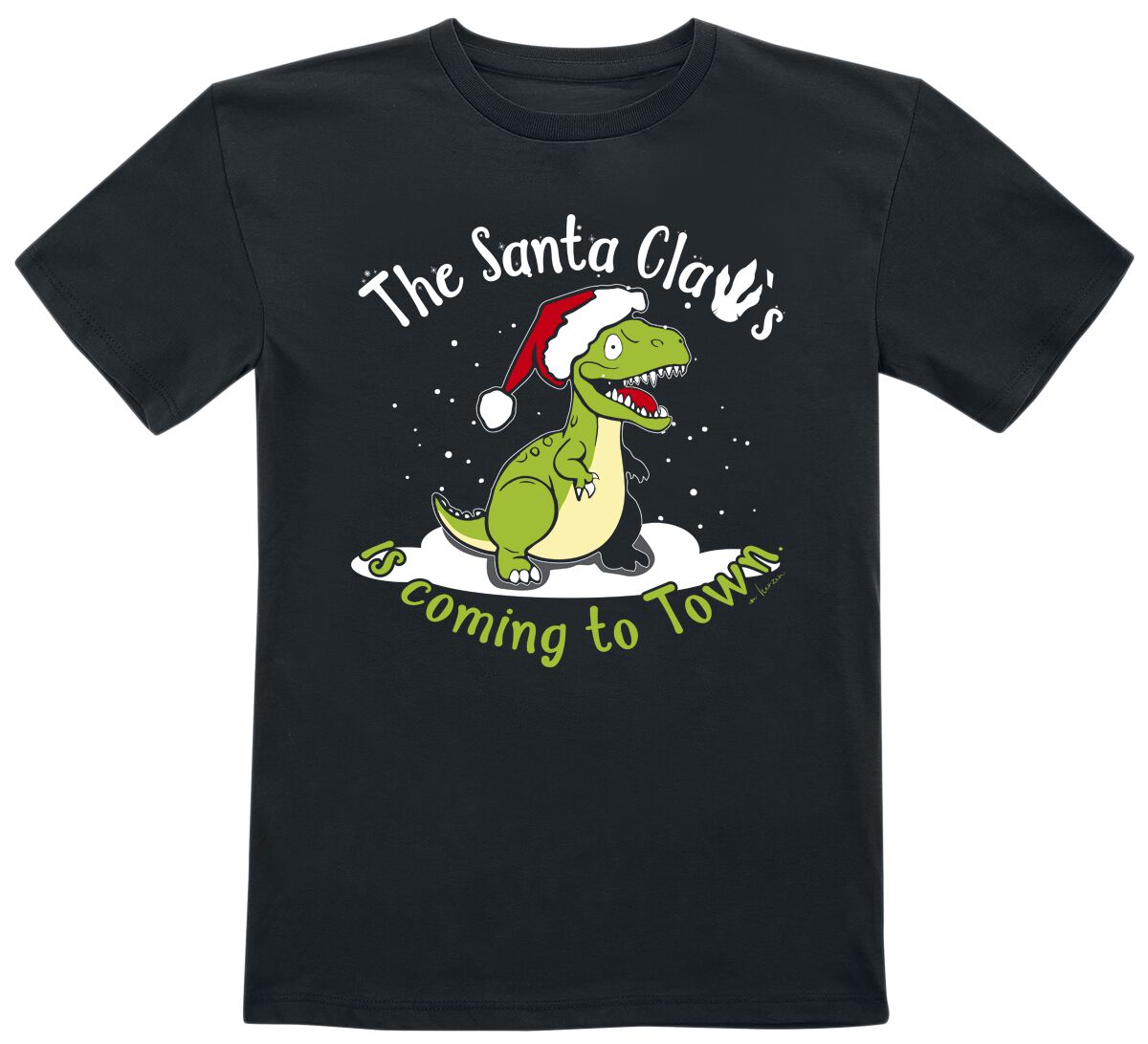 4068143089463 - Santa Claws T-Shirt schwarz in 104