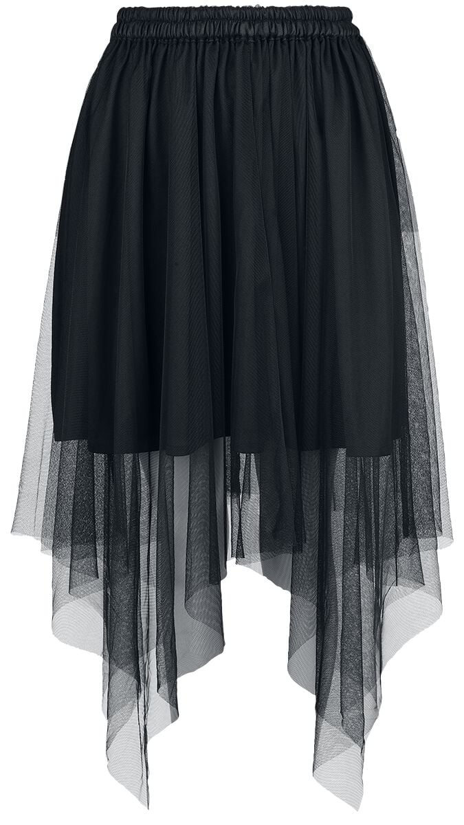 4068143092869 - Tulle Skirt Kurzer Rock schwarz in S