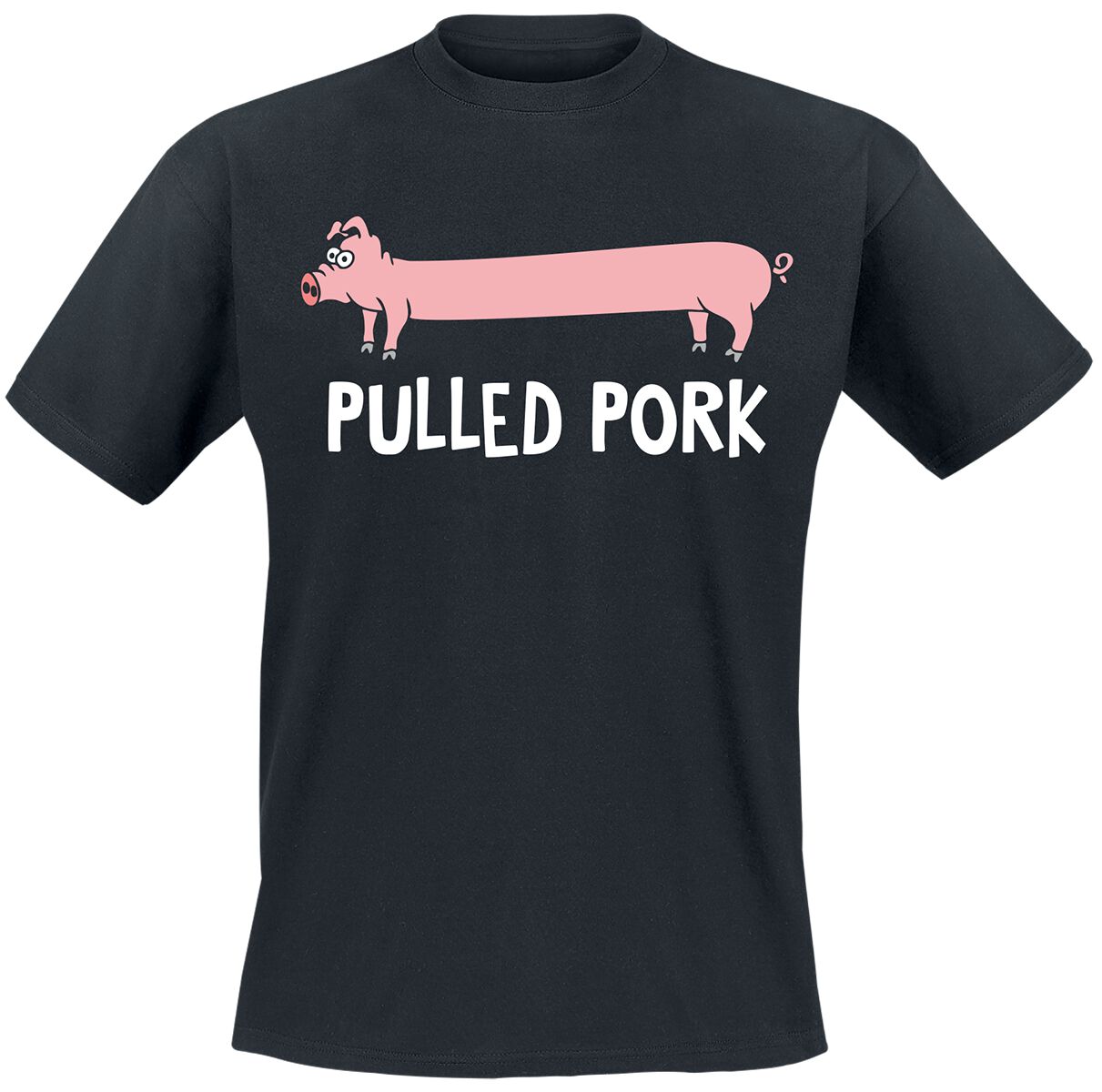 4068143094214 - Pulled Pork T-Shirt schwarz in M