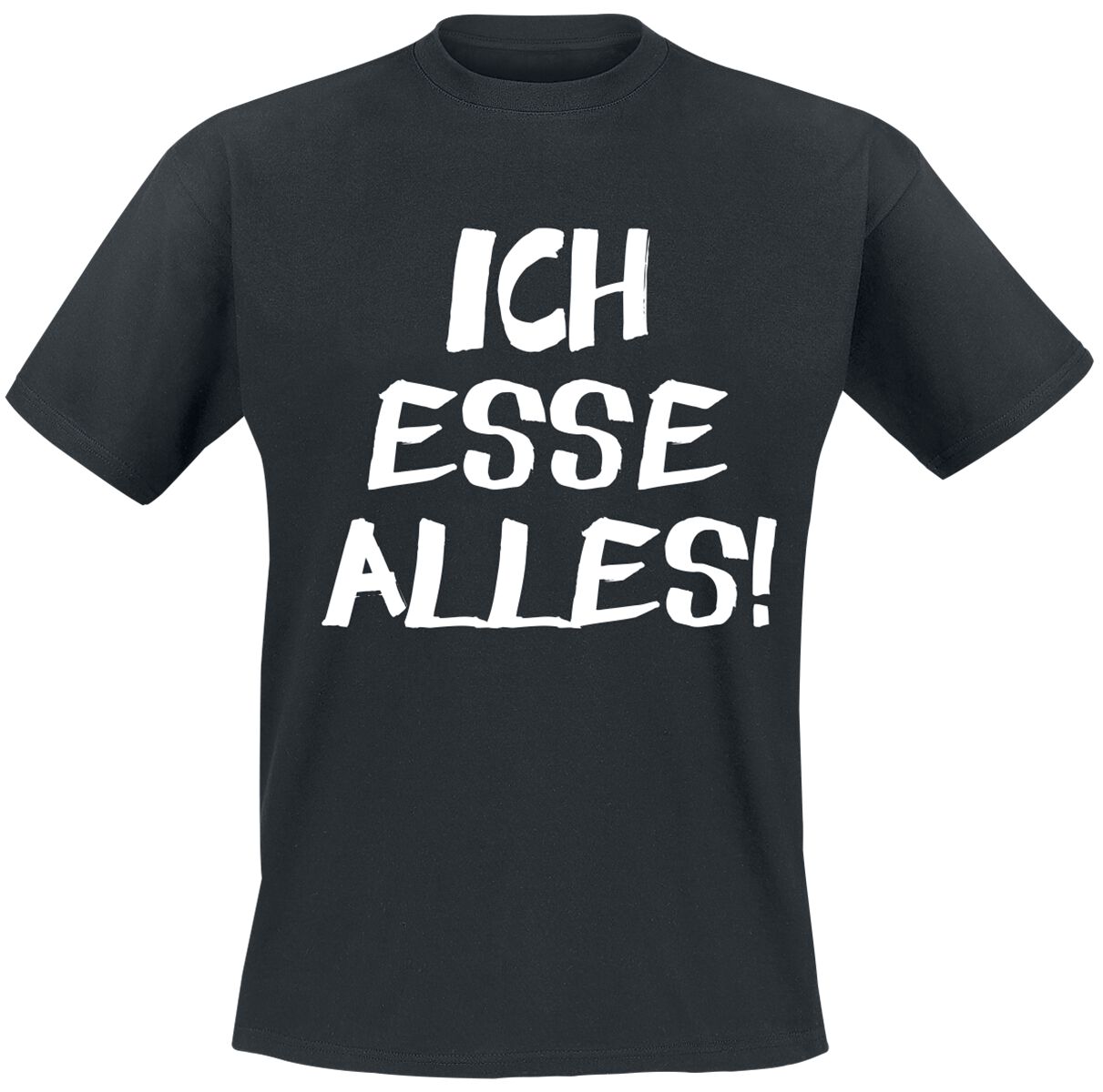 4068143094443 - Ich esse alles! T-Shirt schwarz in L