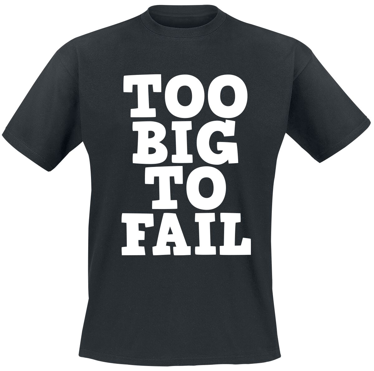 4068143095464 - Too Big To Fail T-Shirt schwarz in M