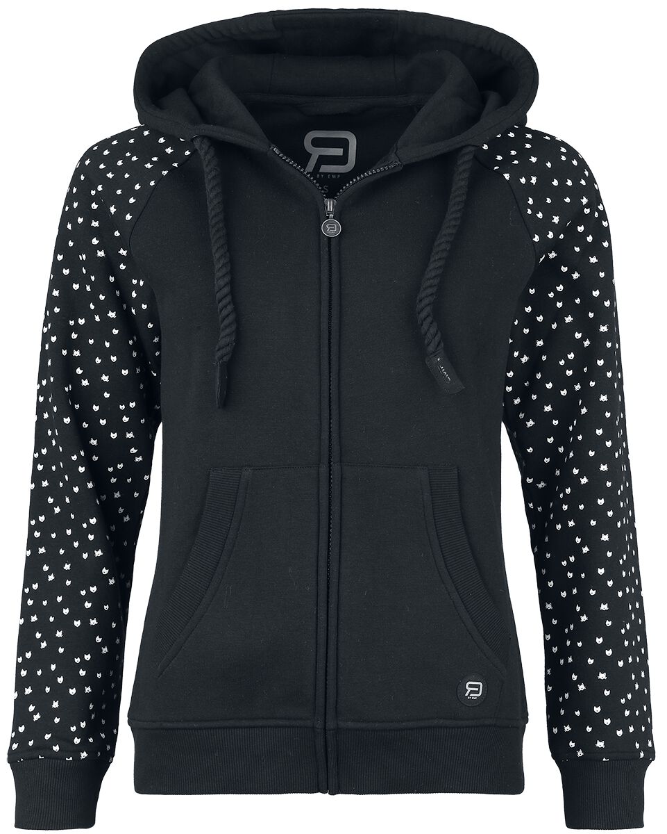 4068143097970 - Hoody Jacket Kapuzenjacke schwarz in L