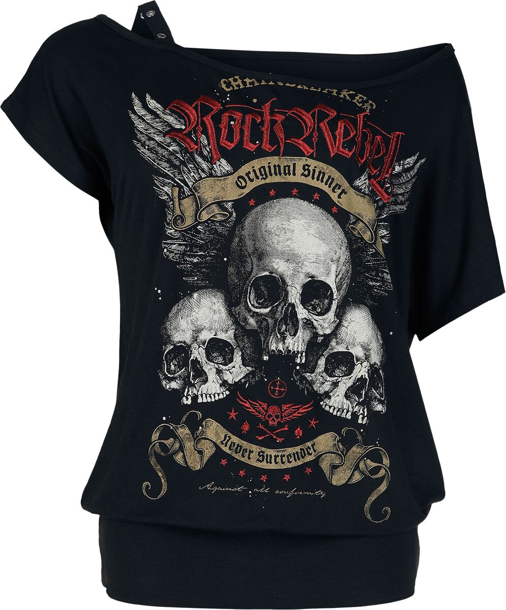 4068143101011 -  T-Shirt schwarz in S