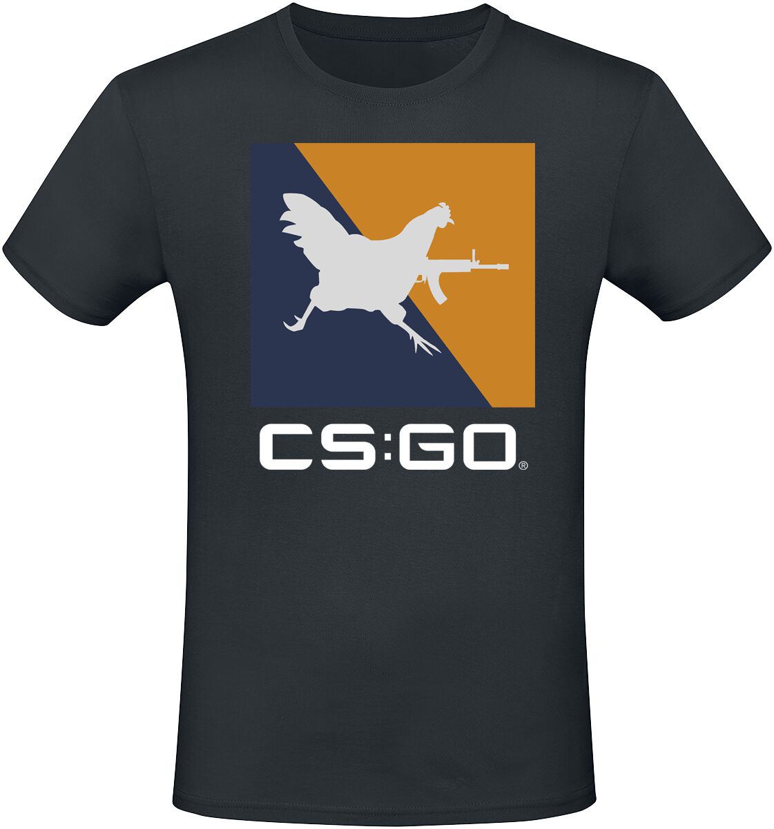 4068143103046 - Global Offensive - CSGO - Chicken T-Shirt schwarz in S