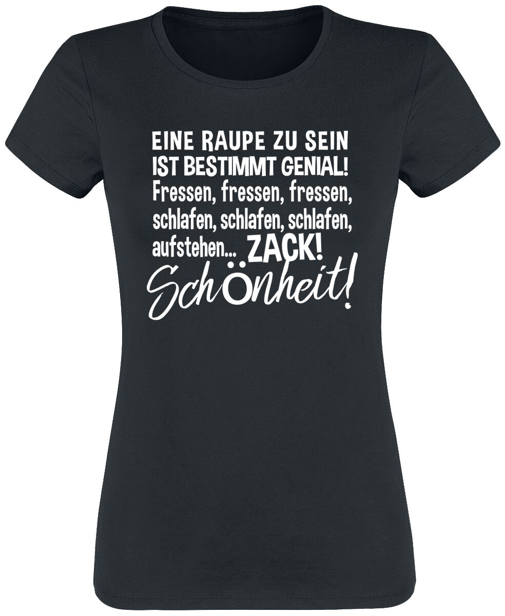 4068143107075 - Zack! Schönheit! T-Shirt schwarz in S