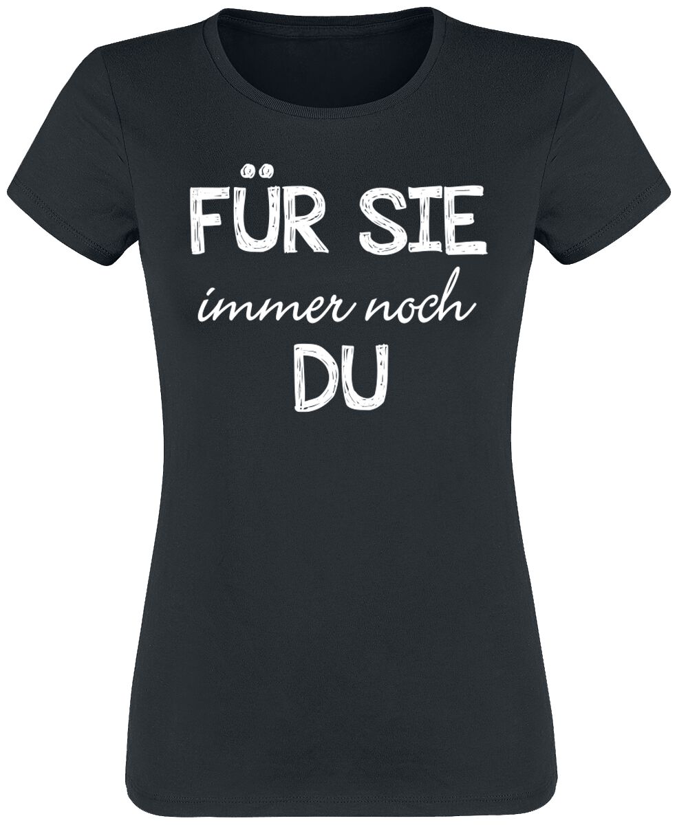 4068143107259 - Für Sie immer noch Du T-Shirt schwarz in S