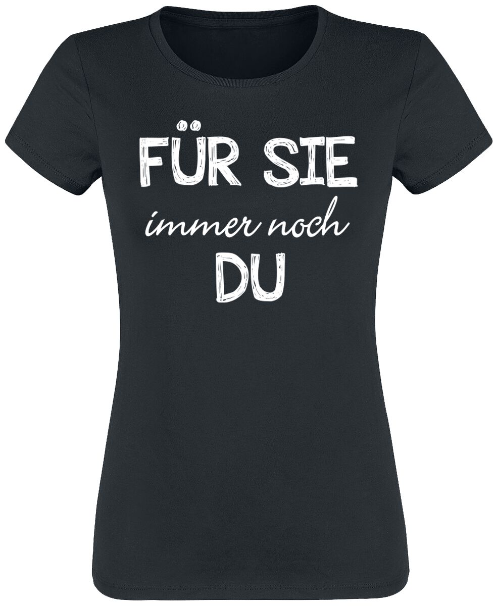 4068143107266 - Für Sie immer noch Du T-Shirt schwarz in M