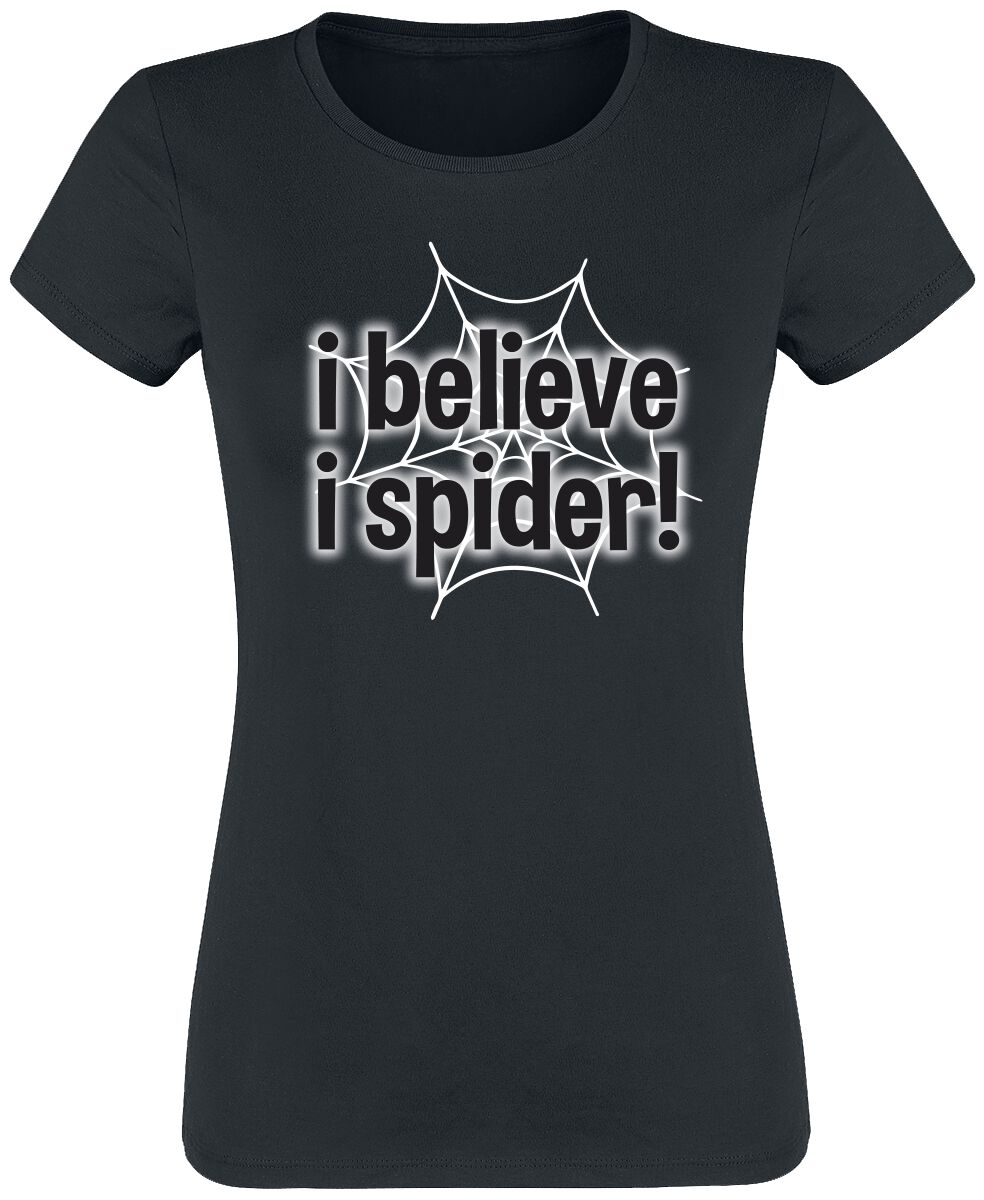 4068143107471 - I Believe I Spider! T-Shirt schwarz in XXL