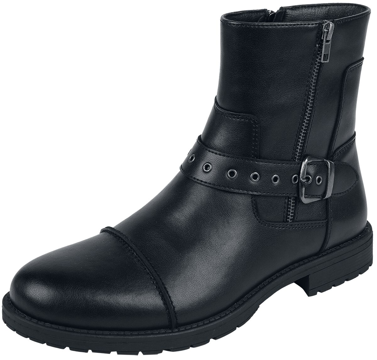 4068143116749 - Boots With Belt And Buckles Bikerboot schwarz in EU40