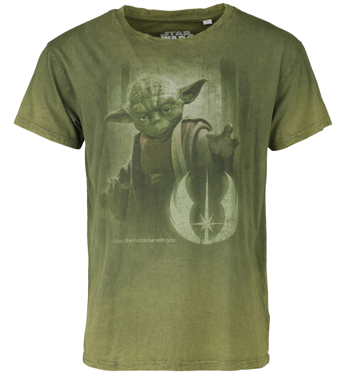 4068143117968 - Yoda - May The Force Be With You T-Shirt grün in XL