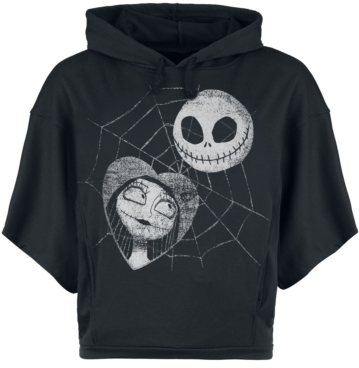 4068143118231 - Jack & Sally Kapuzenpullover schwarz in M 4068143118231 - Jack & Sally Kapuzenpullover schwarz in M