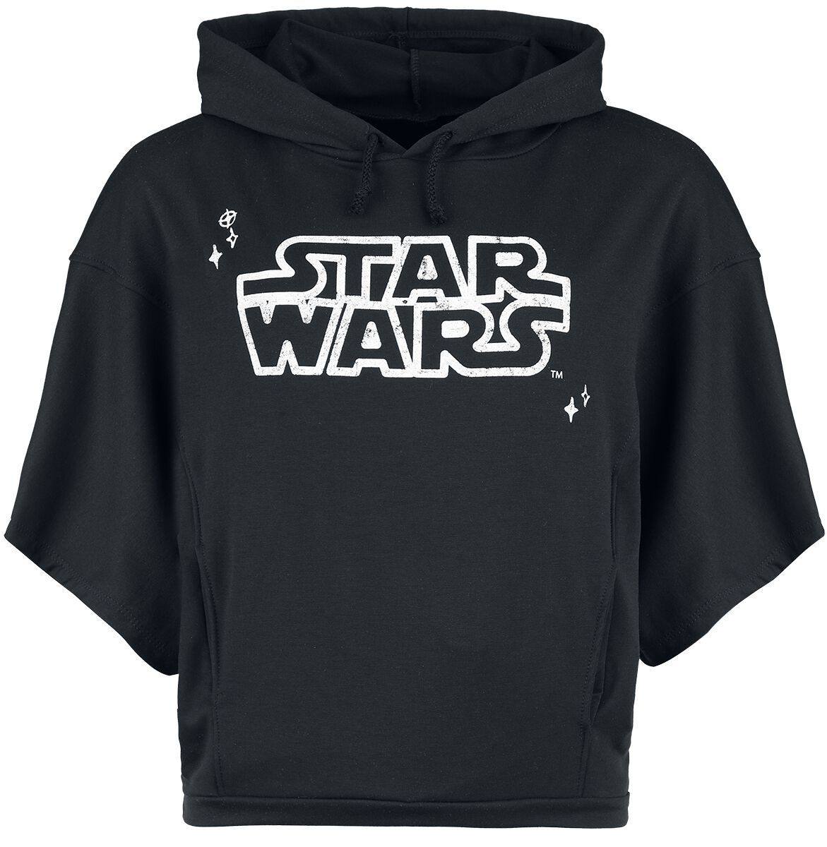 4068143118439 - Millenium Falcon Kapuzenpullover schwarz in M