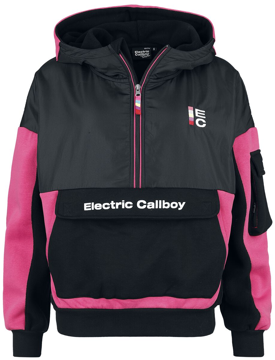 4068143122603 - EMP Signature Collection Kapuzenpullover schwarz pink in L 4068143122603 - EMP Signature Collection Kapuzenpullover schwarz pink in L