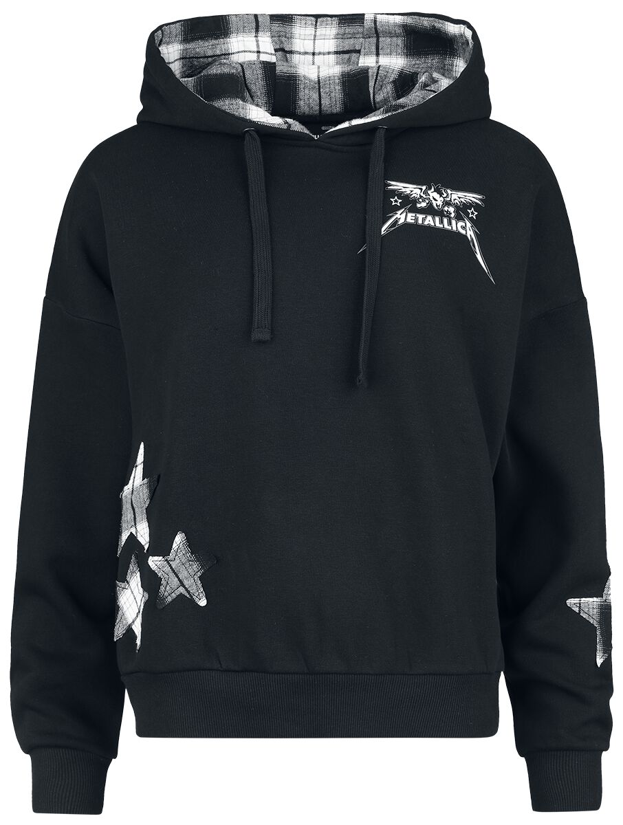 4068143126137 - Metallica EMP Signature Collection Kapuzenpullover schwarz weiß in M