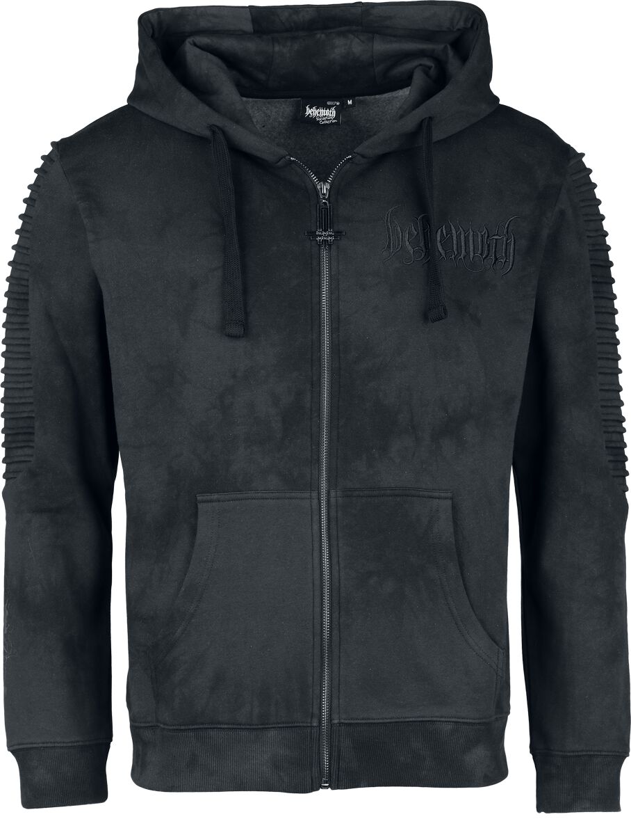 4068143126236 - EMP Signature Collection Kapuzenjacke dunkelgrau schwarz in S