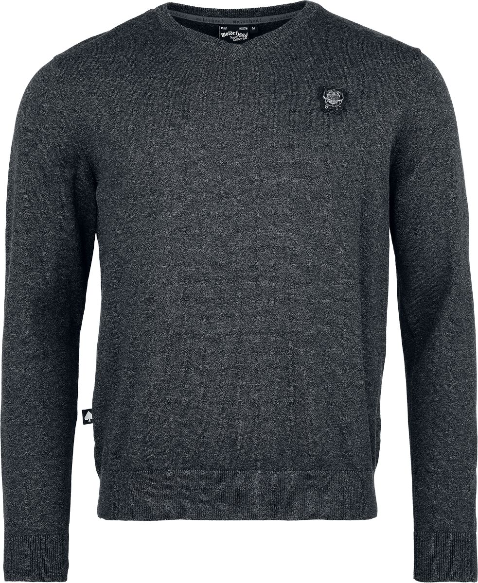 4068143126434 - EMP Signature Collection Strickpullover dunkelgrau meliert in 3XL