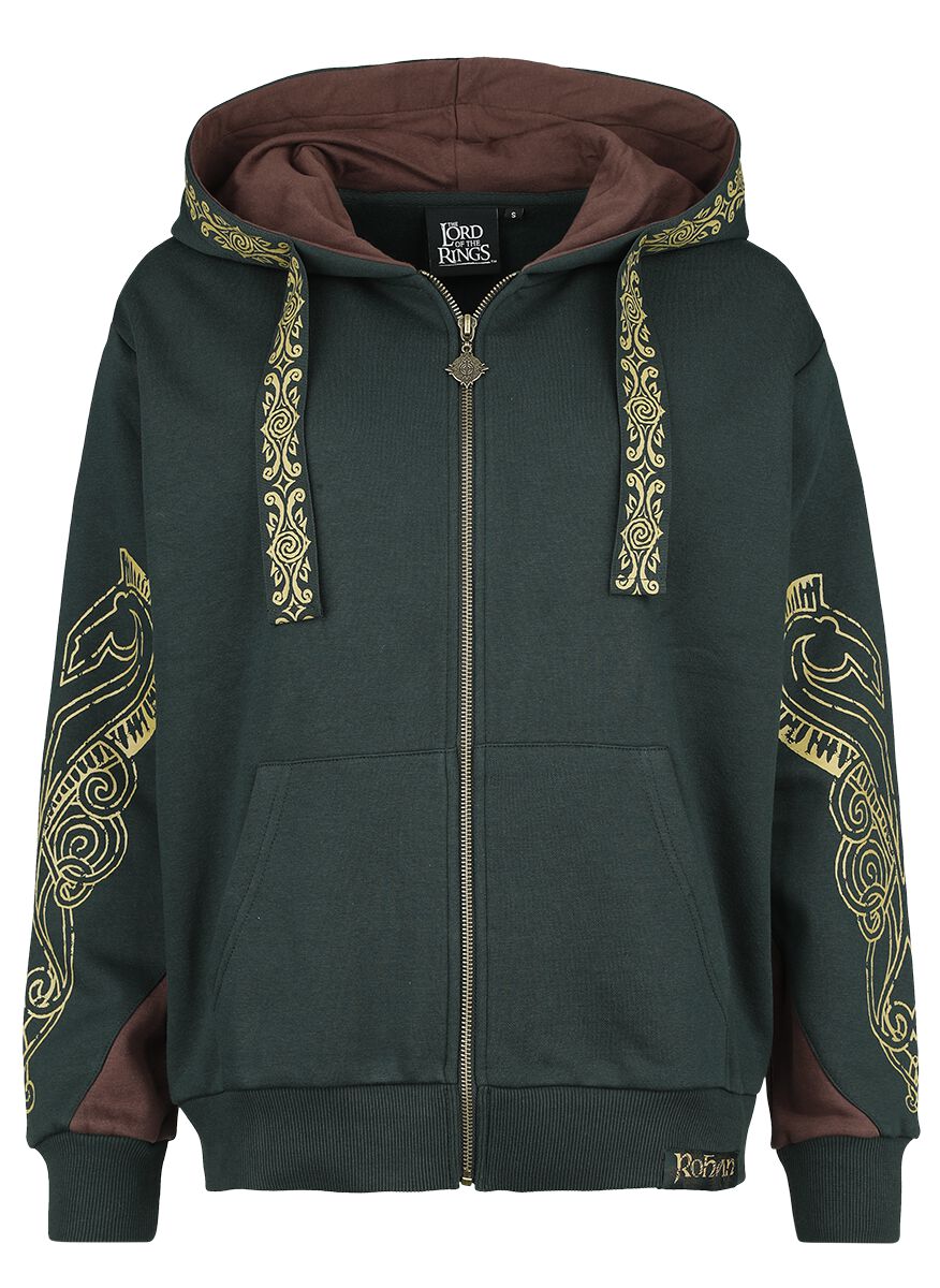 4068143126489 - Rohirrim Kapuzenjacke grün in XXL