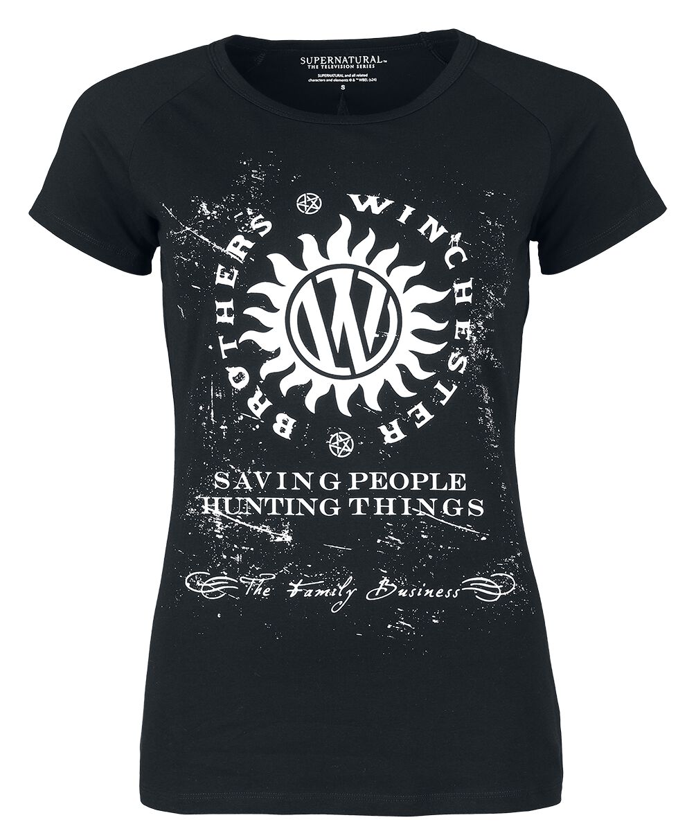 4068143126694 - Saving People Hunting Things T-Shirt schwarz in S