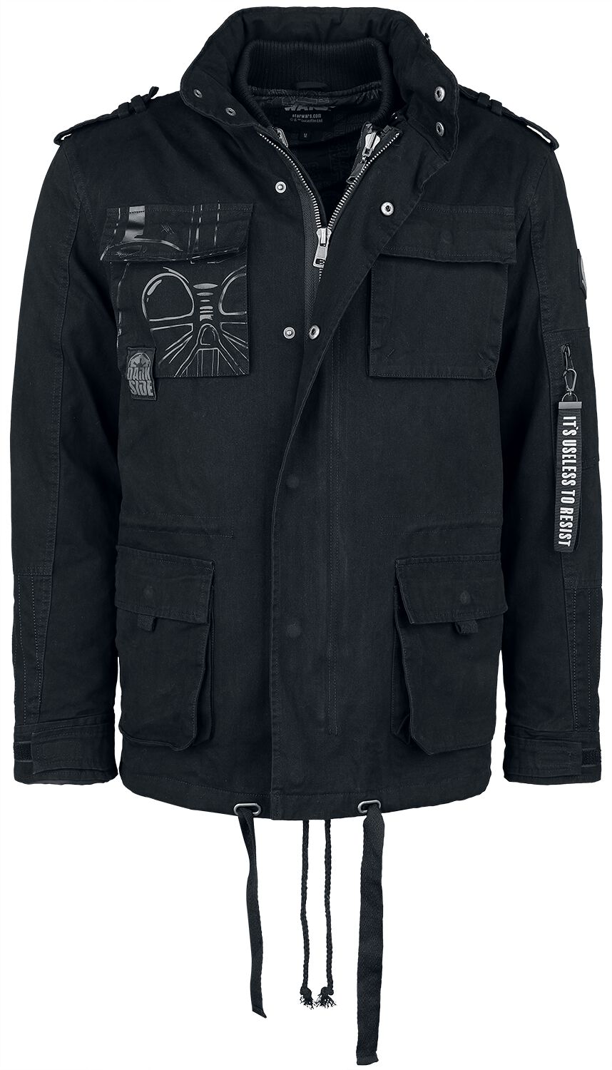 4068143127592 - Dark Side Übergangsjacke schwarz in L