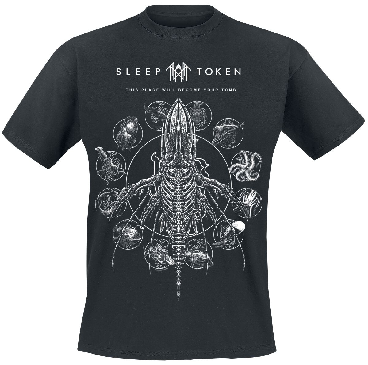 4068143128506 - Tomb T-Shirt schwarz in L