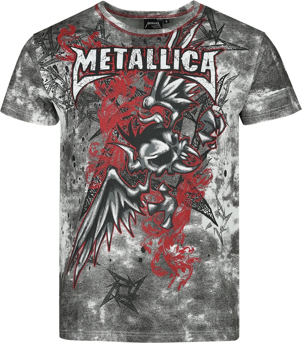 4068143128681 - Metallica EMP Signature Collection T-Shirt weiß schwarz in S