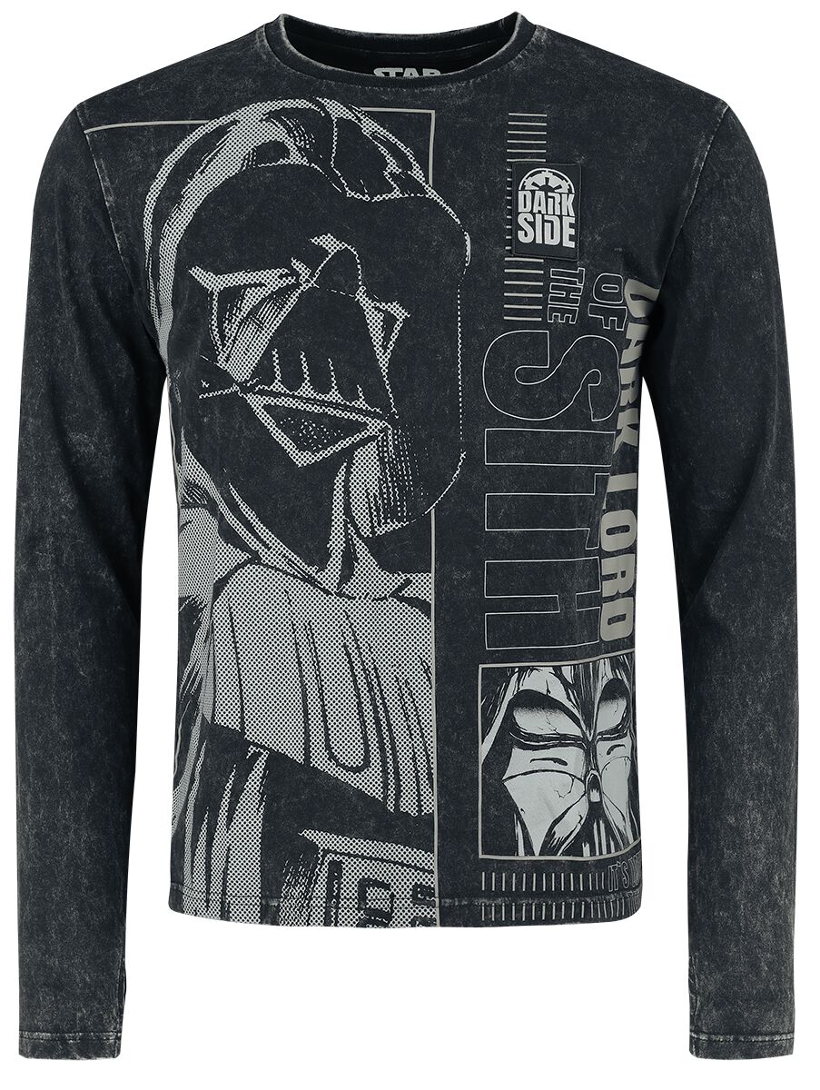 4068143132558 - Dark Lord of the Sith Langarmshirt schwarz in M