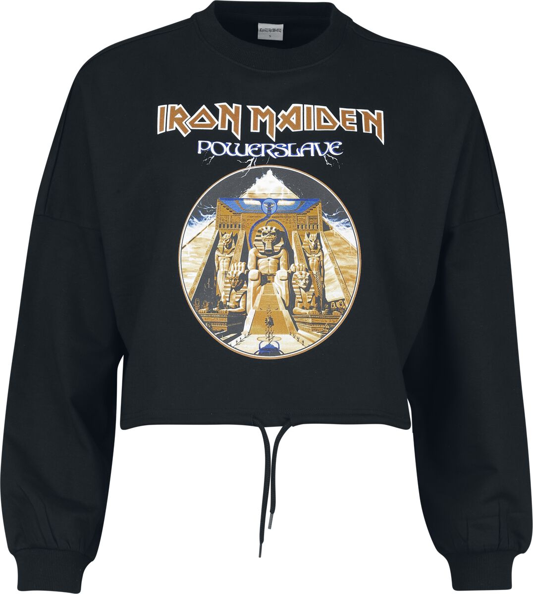 4068143133432 - Powerslave Sweatshirt schwarz in XS