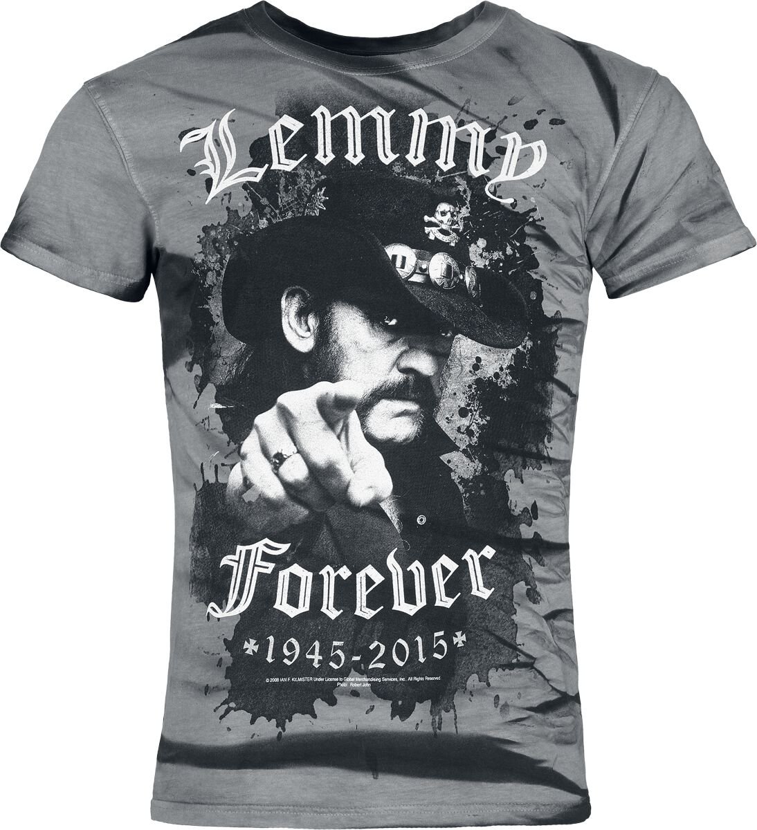 4068143136112 - Lemmy T-Shirt grau in S