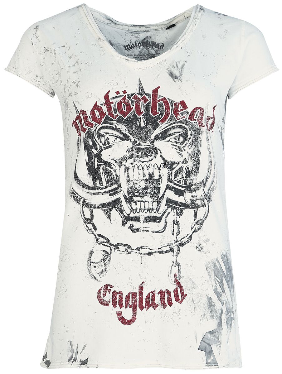 4068143136235 - Logo England T-Shirt weiß grau in S