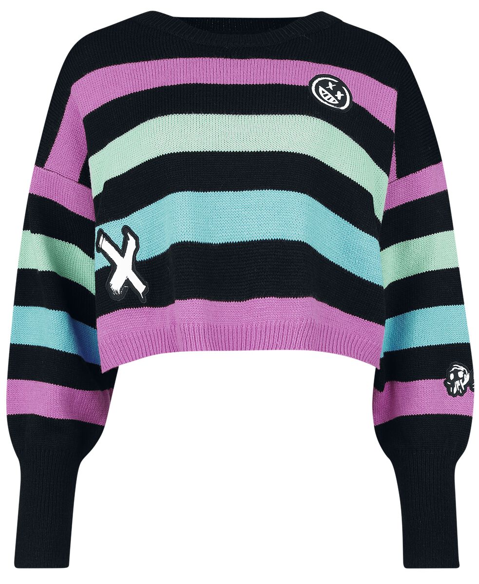 4068143142991 - Arcane - Jinx Strickpullover multicolor in M