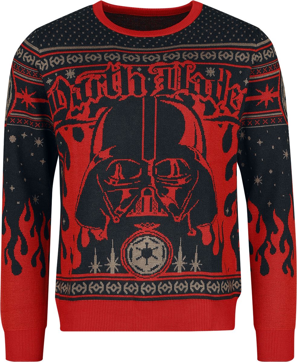 4068143146166 - Christmas Vader Weihnachtspullover multicolor in S