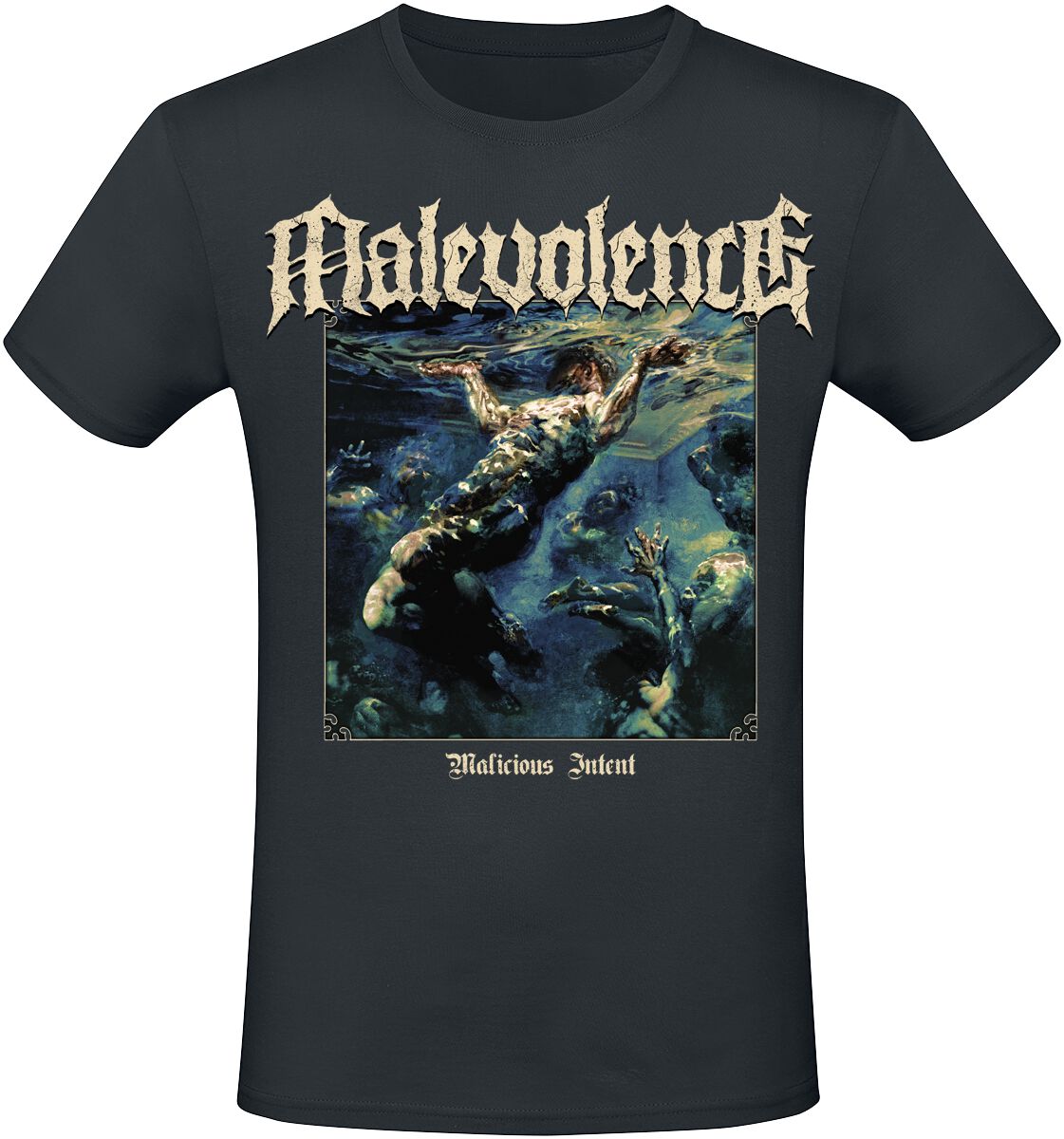 4068143146357 - Malicious Intent T-Shirt schwarz in S