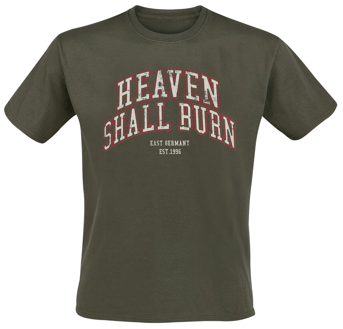 4068143146944 - Never Surrender T-Shirt grün in 4XL 4068143146944 - Never Surrender T-Shirt grün in 4XL