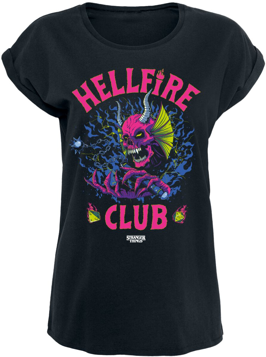 4068143152723 - Hellfire Club T-Shirt schwarz in S