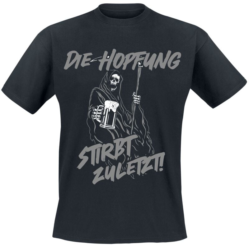 4068143155656 - Die Hopfung stirbt zuletzt T-Shirt schwarz in M