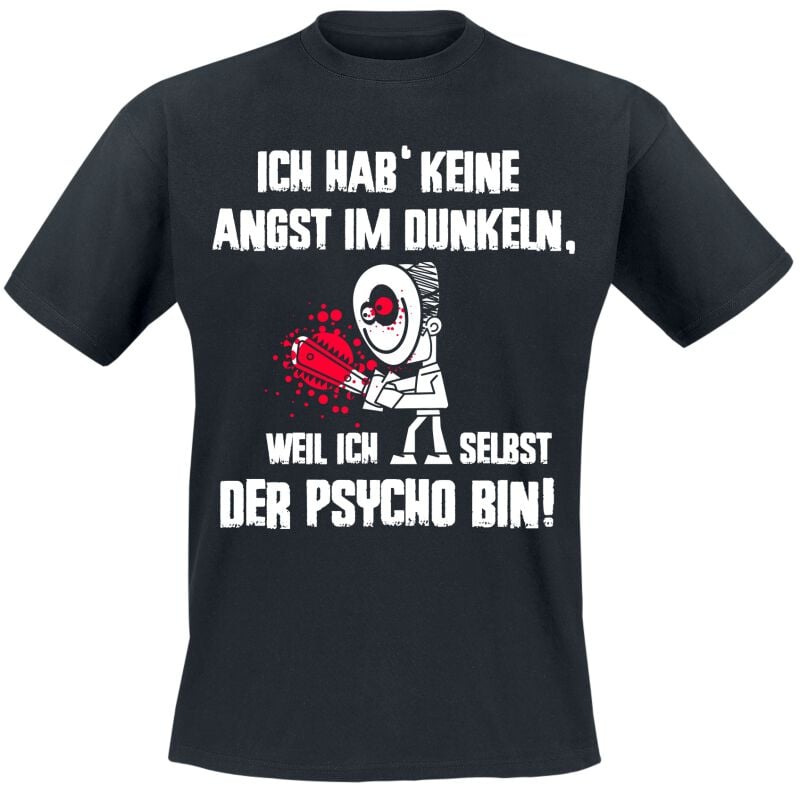 4068143155755 - Ich hab keine Angst im Dunkeln T-Shirt schwarz in M