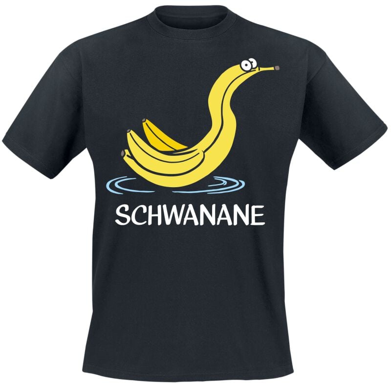 4068143155809 - Schwanane T-Shirt schwarz in M