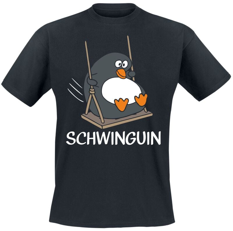 4068143155953 - Schwinguin T-Shirt schwarz in M