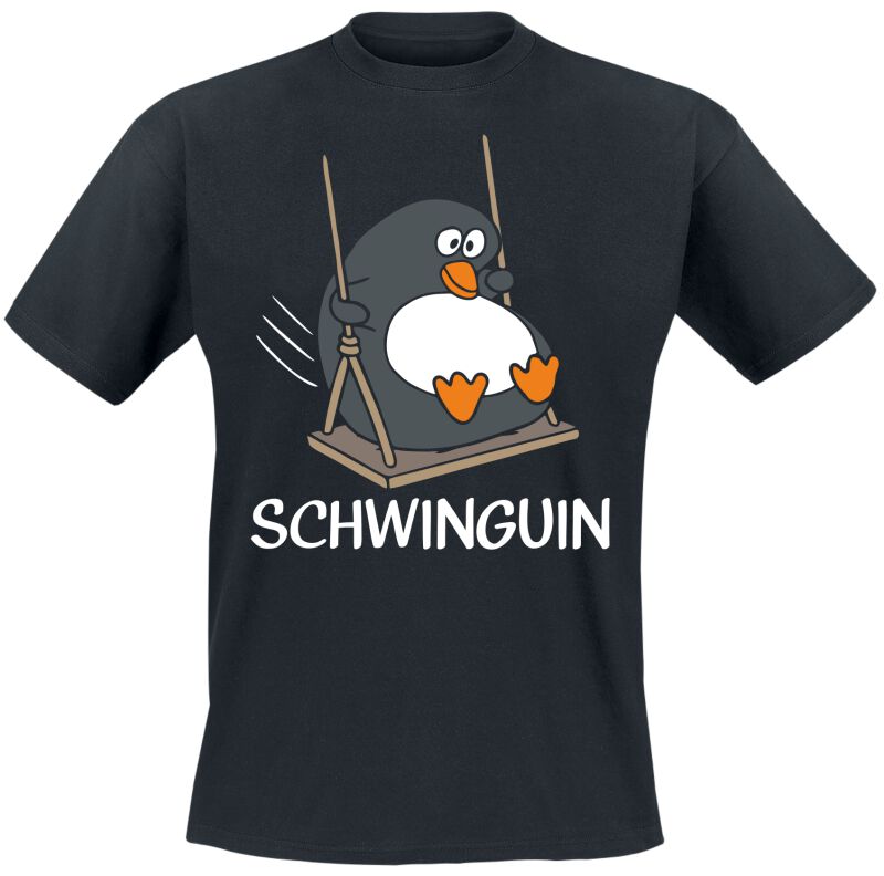 4068143155984 - Schwinguin T-Shirt schwarz in XXL