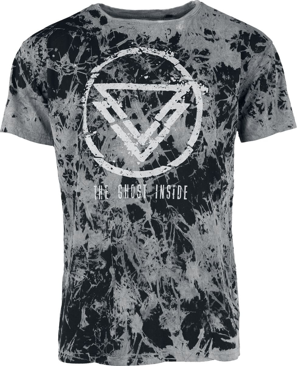 4068143157858 - Distorted Man T-Shirt grau in S