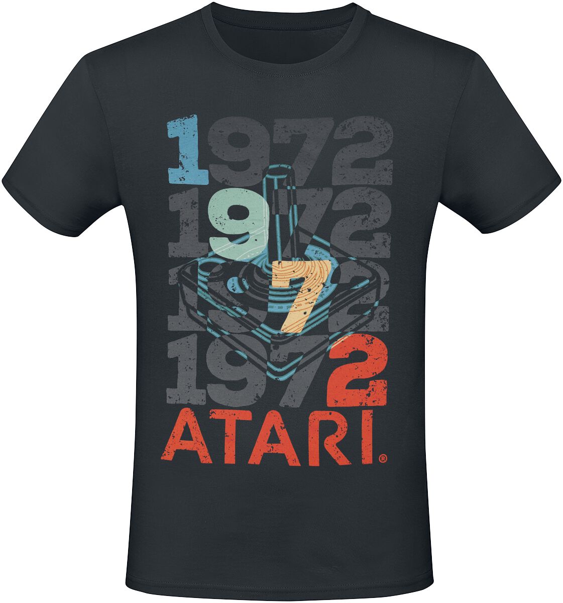 4068143158718 - 1972 T-Shirt schwarz in S 4068143158718 - 1972 T-Shirt schwarz in S
