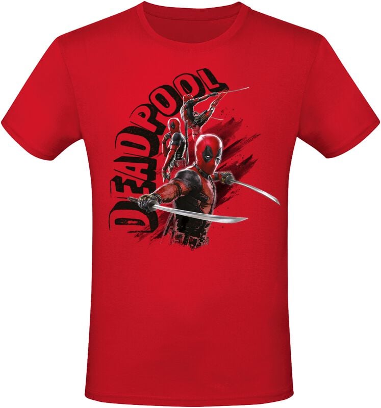 4068143159418 - 3 - Katanas T-Shirt rot in S