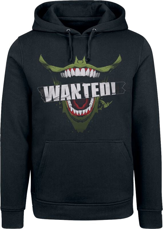 4068143159890 - The Joker - Wanted Kapuzenpullover schwarz in S