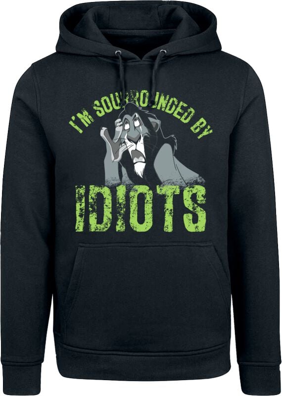 4068143159999 - I´m Surrounded By Idiots Kapuzenpullover schwarz in S