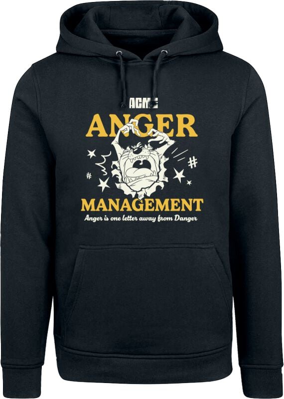 4068143160094 - Taz - Anger Management Kapuzenpullover schwarz in S