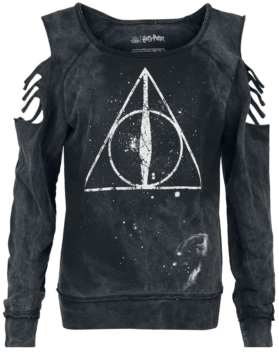 4068143160865 - Deathly Hallows Sweatshirt schwarz in L